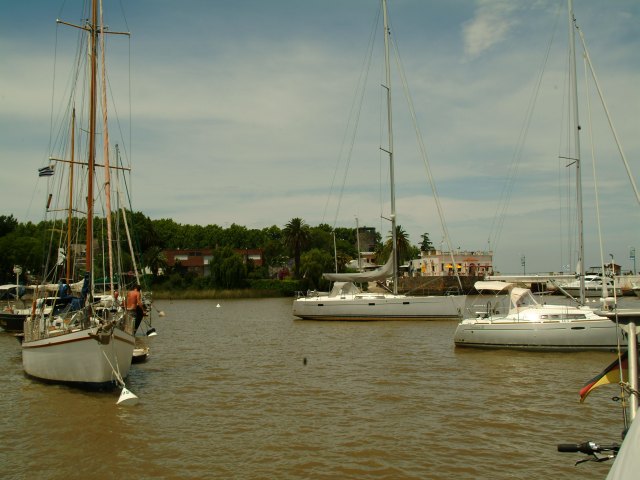 Im Hafen von Colonia del Sacramento