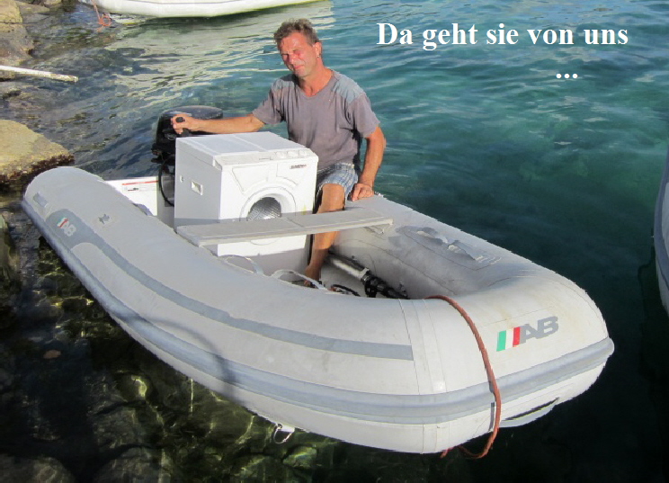 5.5. ... und zieht um auf die Motu. Manfred will eine Lobsterwohnung daraus bauen