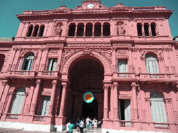 Casa Rosada, der Prsidentenpalast