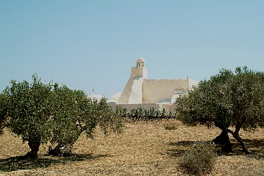 Uralte Moschee unterwegs