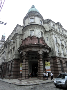 Kaffee-Museeum in der Altstadt von Santos