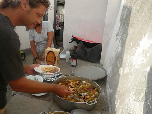 09.05. Heute Festa an Land