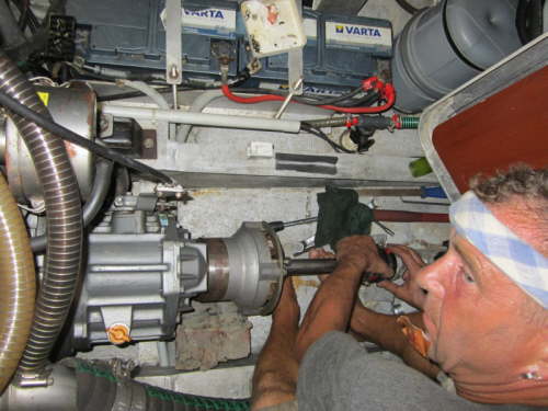 11.11.Wassereinbruch beim Kranen