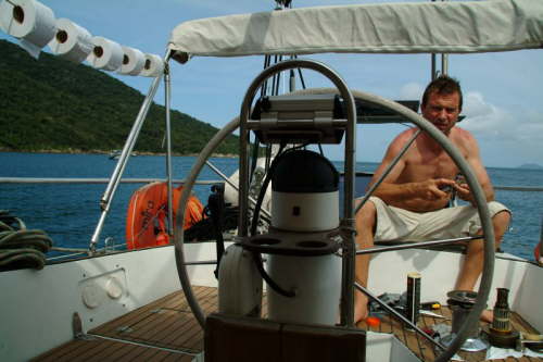 15.9.Ankern hinter Ilha do Arvoredo