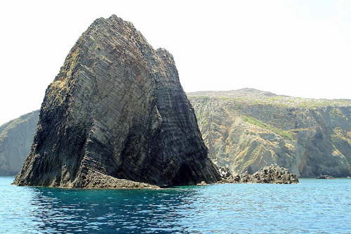 01.07. Vulkanische Gesteinsformation