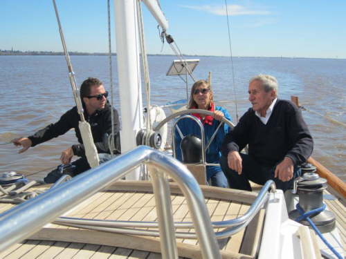 19.8.Segeln mit Christin und Walter