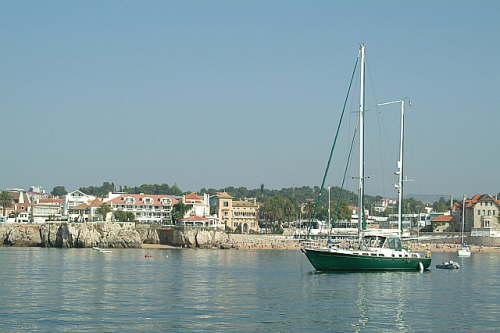 27.08.  Ankern in Cascais.