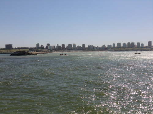 31.03.Blick auf die Stadt von der S-Mole