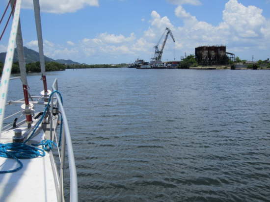 7.Einfahrt nach Nueva Gerona