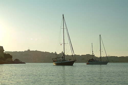 08.05. Ankern direkt vor Valletta