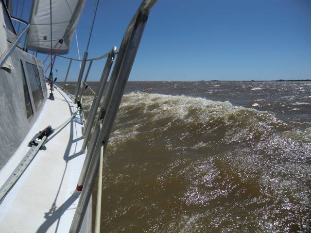 Die letzten Meilen im Rio de la Plata